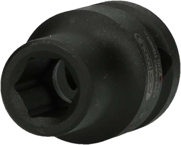 KS Tools 1/2 Zoll Sechskant-Kraft-Stecknuss kurz Schlüsselweite 10 mm Gesamtlänge 38 mm Produktbild KS Tools 1/2 Zoll Sechskant-Kraft-Stecknuss kurz Schlüsselweite 10 mm Gesamtlänge 38 mm