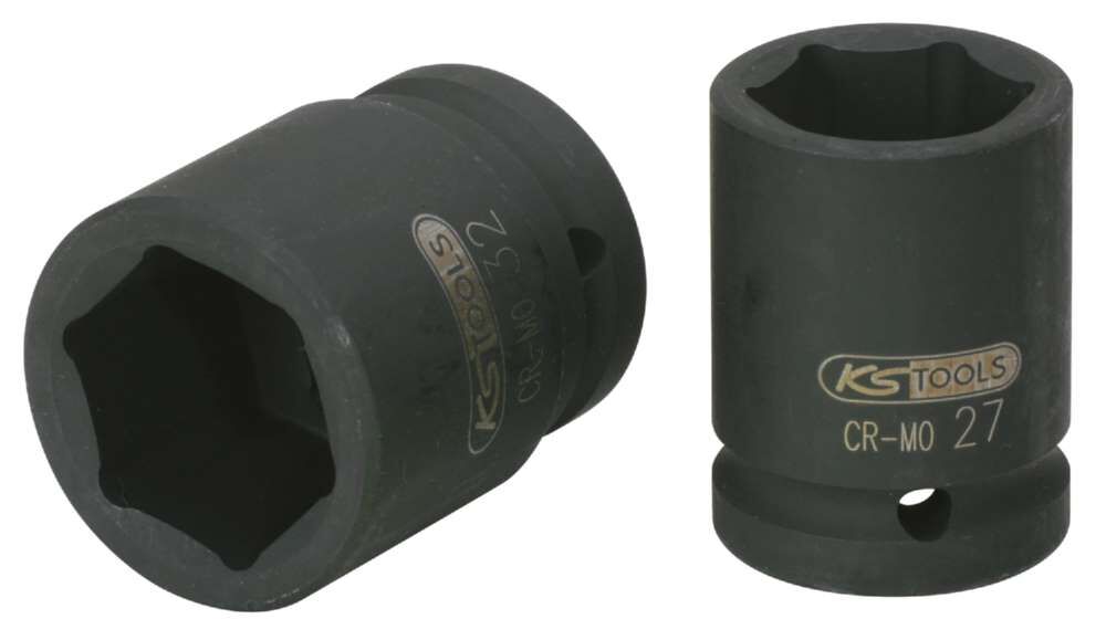 KS Tools 3/4 Zoll Sechskant-Kraft-Stecknuss kurz Schlüsselweite 25 mm Produktbild KS Tools 3/4 Zoll Sechskant-Kraft-Stecknuss kurz Schlüsselweite 25 mm