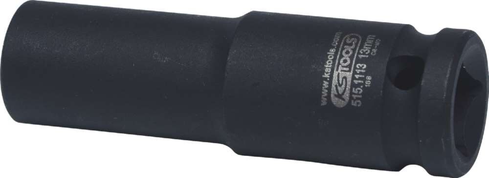 KS Tools 1/2 Zoll Sechskant-Kraft-Stecknuss lang Schlüsselweite 13 mm Produktbild KS Tools 1/2 Zoll Sechskant-Kraft-Stecknuss lang Schlüsselweite 13 mm bild 2