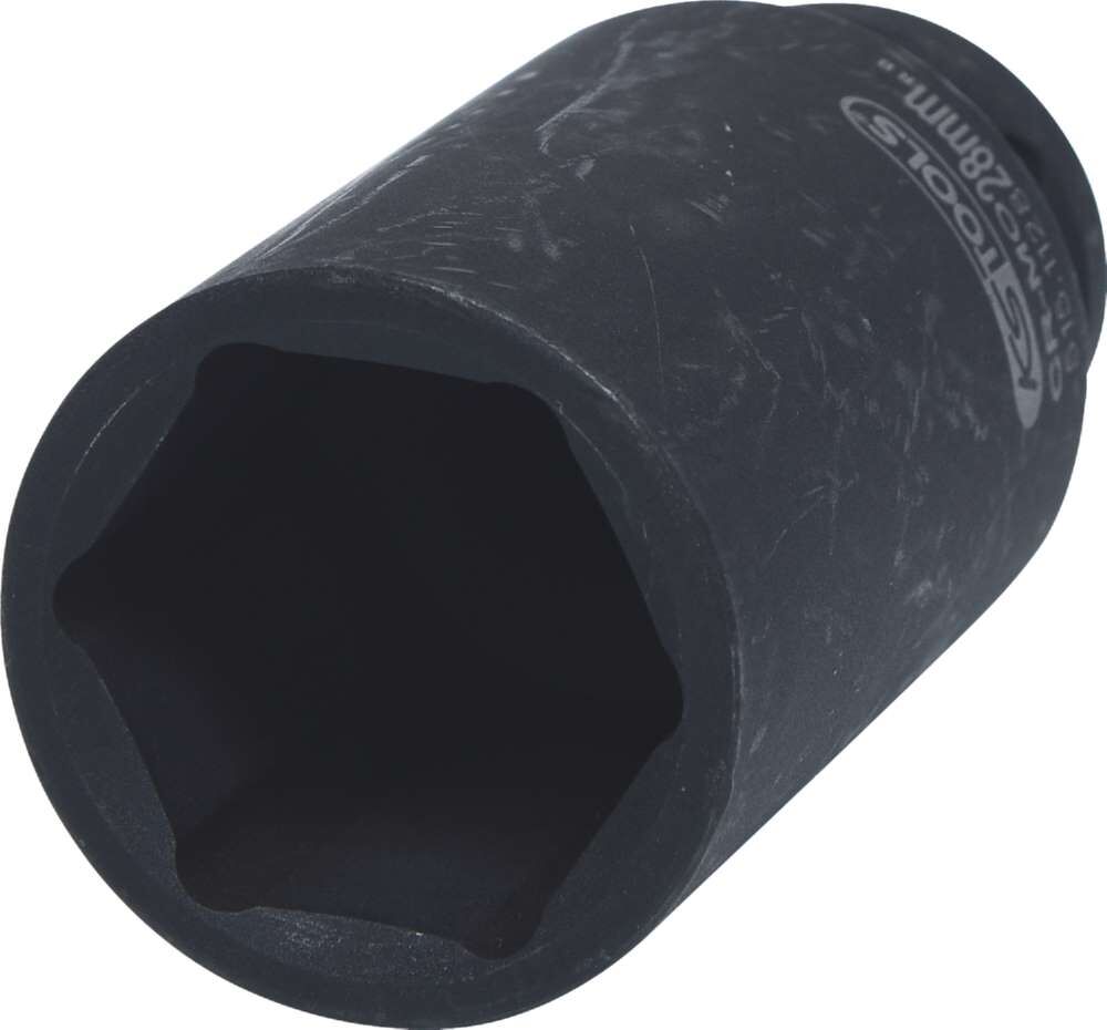 KS Tools 1/2 Zoll Sechskant-Kraft-Stecknuss lang Schlüsselweite 28 mm KS Tools 1/2 Zoll Sechskant-Kraft-Stecknuss lang Schlüsselweite 28 mm