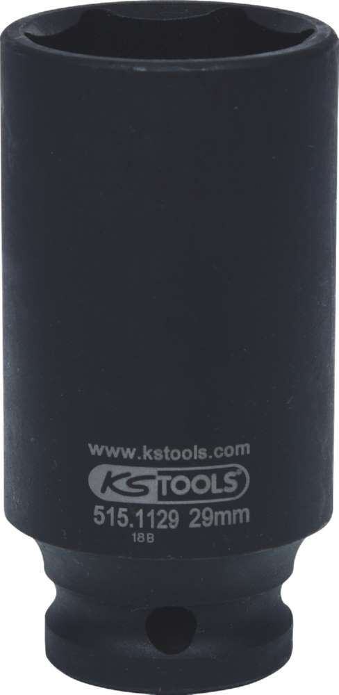 KS Tools 1/2 Zoll Sechskant-Kraft-Stecknuss lang Schlüsselweite 29 mm Produktbild KS Tools 1/2 Zoll Sechskant-Kraft-Stecknuss lang Schlüsselweite 29 mm bild 5