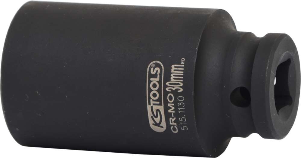 KS Tools 1/2 Zoll Sechskant-Kraft-Stecknuss lang 30 mm Produktbild KS Tools 1/2 Zoll Sechskant-Kraft-Stecknuss lang 30 mm bild 2