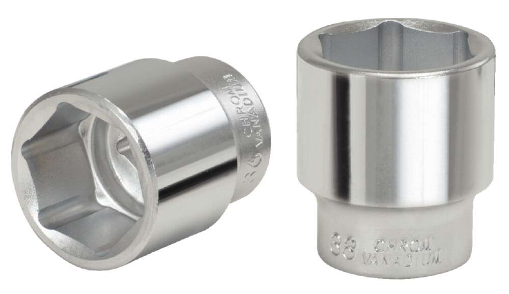 KS Tools 3/4 Zoll Sechskant-Stecknuss kurz Schlüsselweite 40 mm Produktbild KS Tools 3/4 Zoll Sechskant-Stecknuss kurz Schlüsselweite 40 mm