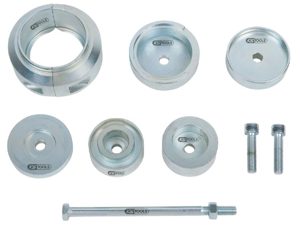 KS Tools Silentlagerwerkzeug Satz für Audi und Volkswagen 9 Teile Produktbild KS Tools Silentlagerwerkzeug Satz für Audi und Volkswagen 9 Teile