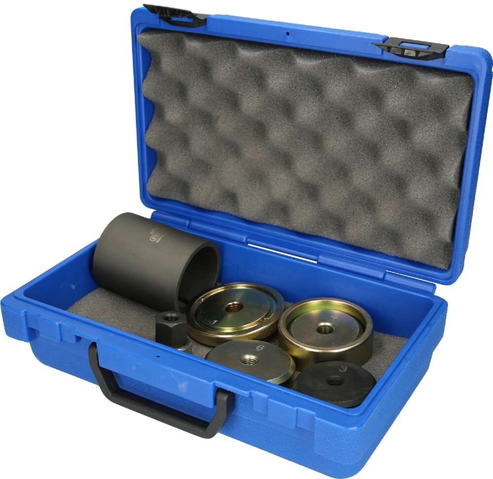 KS Tools Silentlagerwerkzeug Satz für BMW Hinterachsträger 8 Teile Produktbild KS Tools Silentlagerwerkzeug Satz für BMW Hinterachsträger 8 Teile