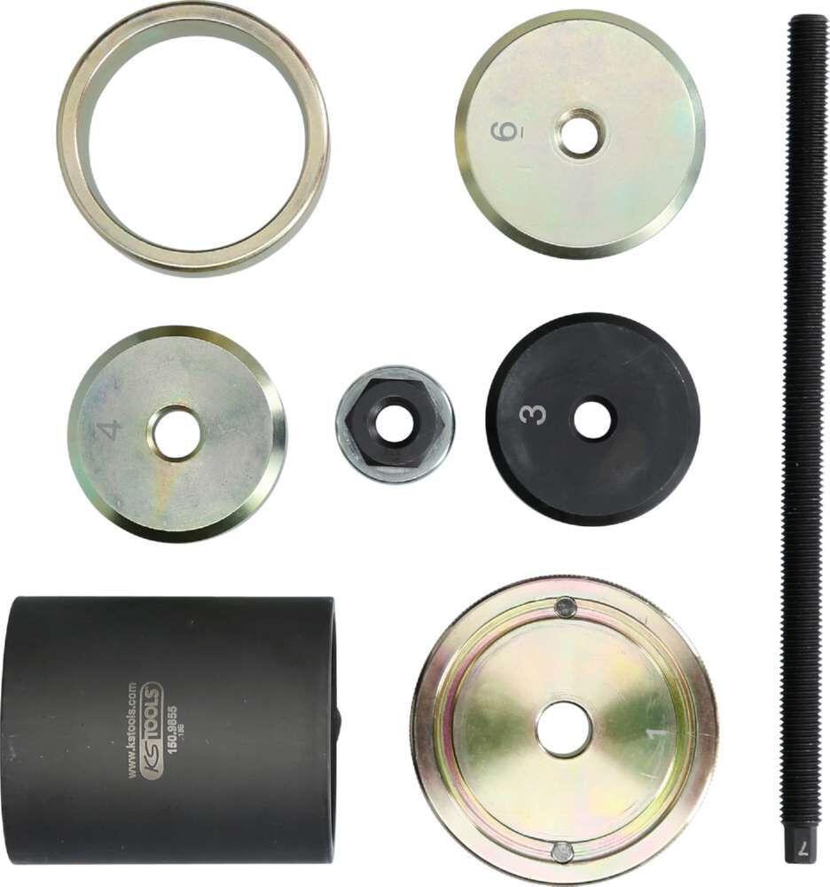 KS Tools Silentlagerwerkzeug Satz für BMW Hinterachsträger 8 Teile Produktbild KS Tools Silentlagerwerkzeug Satz für BMW Hinterachsträger 8 Teile bild 5