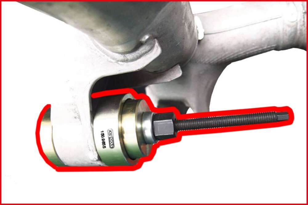 KS Tools Silentlagerwerkzeug Satz für BMW Hinterachsträger 8 Teile Produktbild KS Tools Silentlagerwerkzeug Satz für BMW Hinterachsträger 8 Teile bild 9