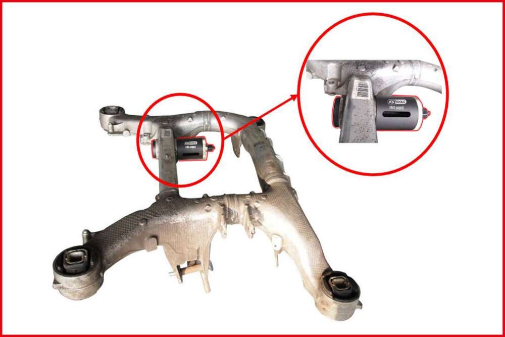 KS Tools Silentlagerwerkzeug Satz für BMW Hinterachsträger 7 Teile Produktbild KS Tools Silentlagerwerkzeug Satz für BMW Hinterachsträger 7 Teile bild 10