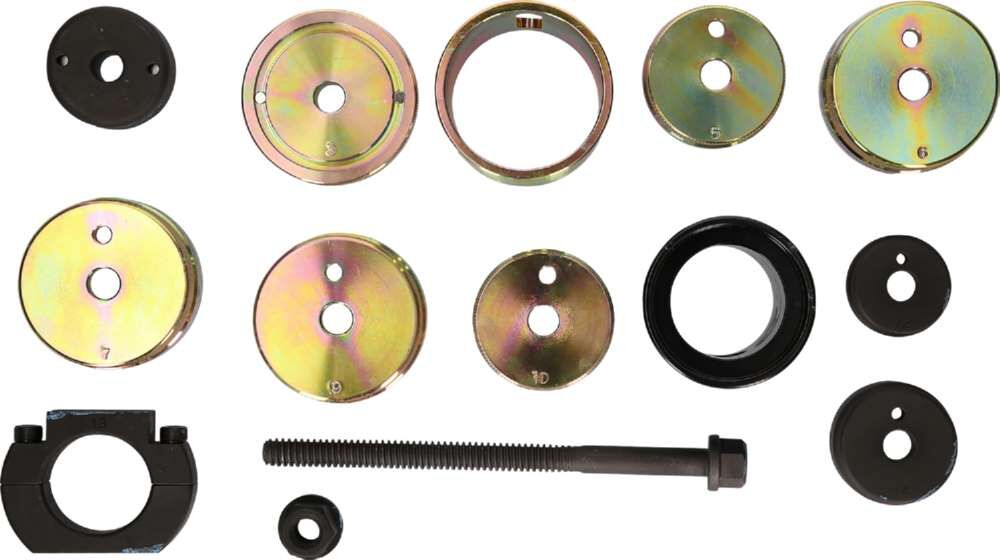KS Tools Silentlagerwerkzeug Satz für Mercedes 14 Teile KS Tools Silentlagerwerkzeug Satz für Mercedes 14 Teile