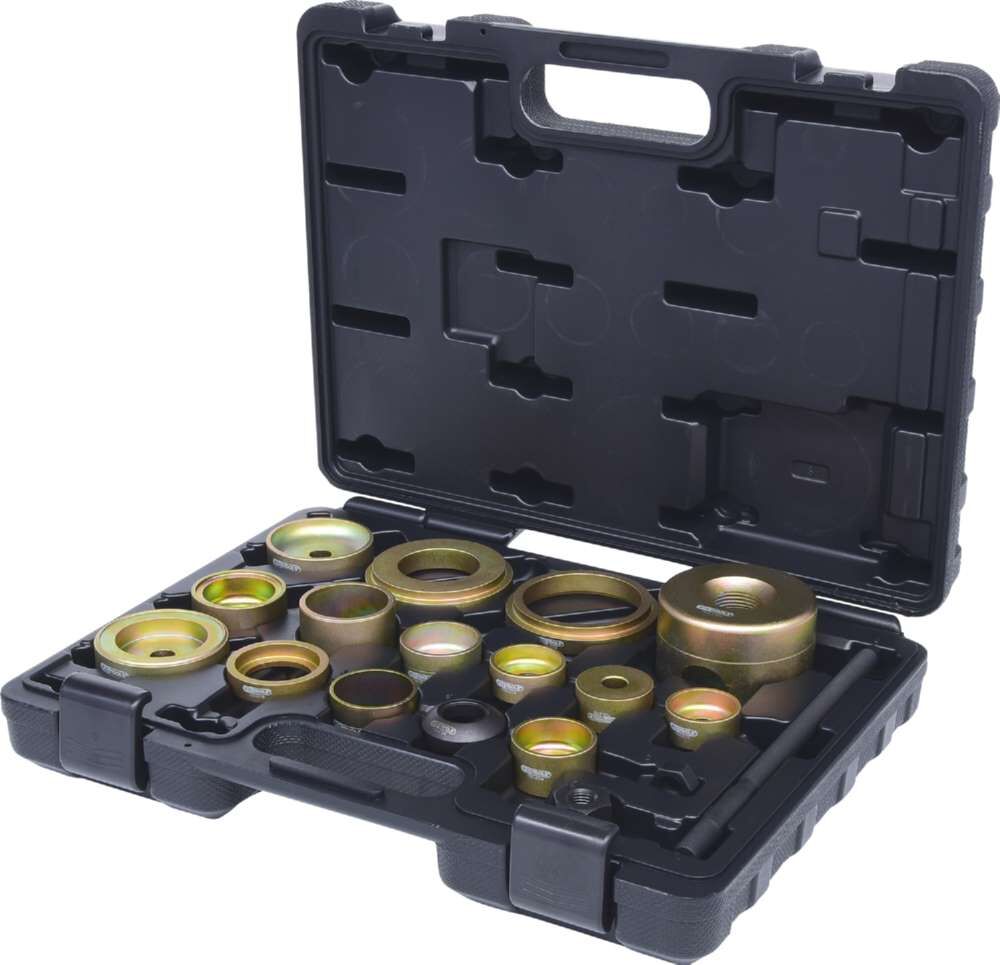 KS Tools Silentlagerwerkzeug Satz für VAG Hinterachse 18 Teile Produktbild KS Tools Silentlagerwerkzeug Satz für VAG Hinterachse 18 Teile