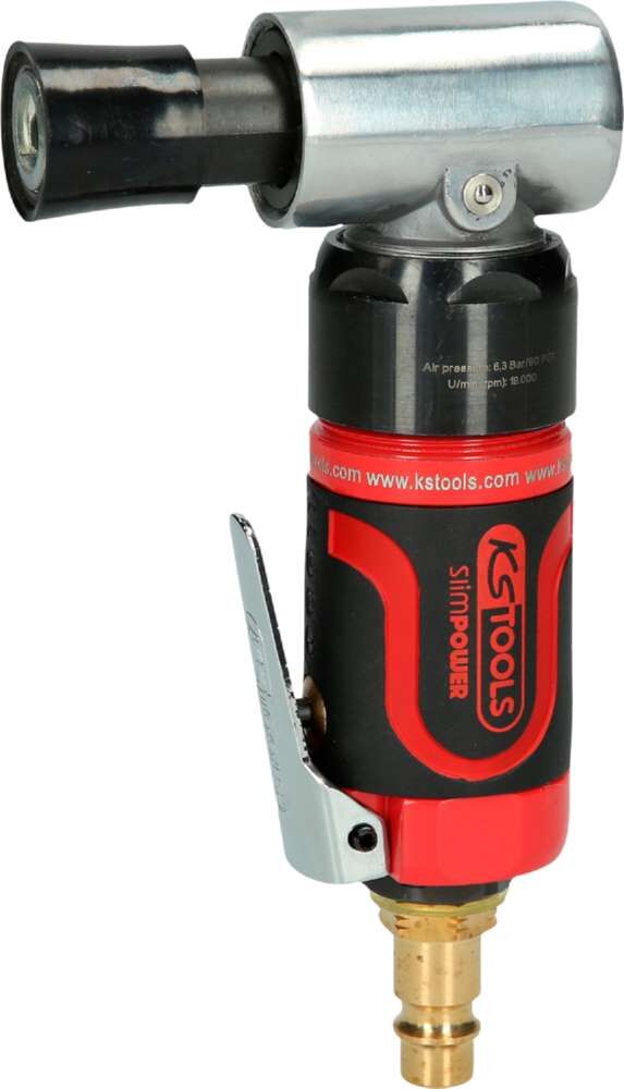 KS Tools Druckluft Schleifmaschine Slim Power für kleine Pads 19000 U/min Produktbild KS Tools Druckluft Schleifmaschine Slim Power für kleine Pads 19000 U/min