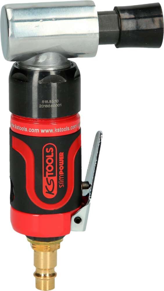 KS Tools Druckluft Schleifmaschine Slim Power für kleine Pads 19000 U/min Produktbild KS Tools Druckluft Schleifmaschine Slim Power für kleine Pads 19000 U/min bild 4