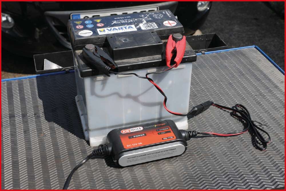 KS Tools SMARTcharger Schnellkontaktkabel mit Krokodilpolklemmen Produktbild KS Tools SMARTcharger Schnellkontaktkabel mit Krokodilpolklemmen bild 2