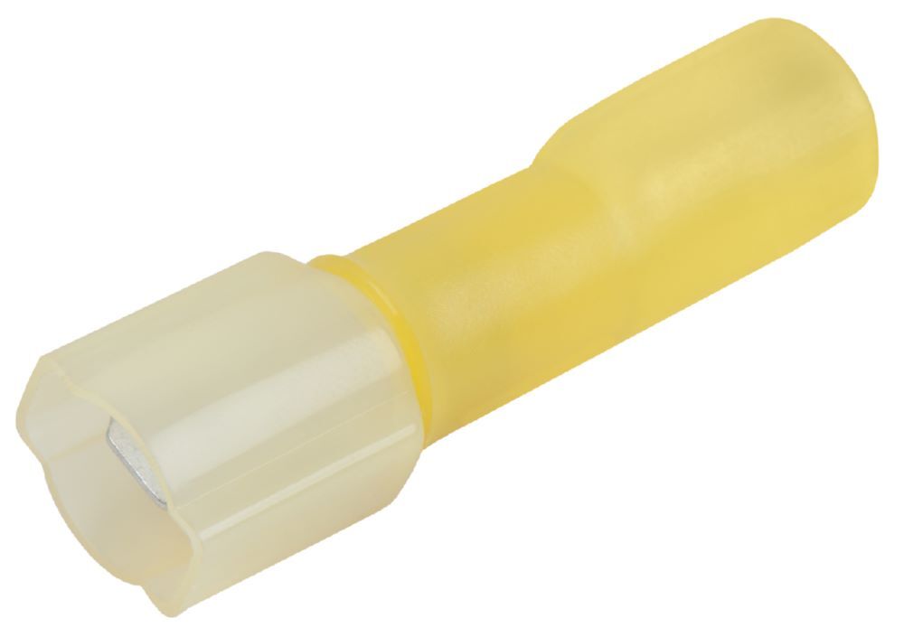 KS Tools Sortiment isolierter Quetschverbinder gelb AWG12-10 Stecker Produktbild KS Tools Sortiment isolierter Quetschverbinder gelb AWG12-10 Stecker