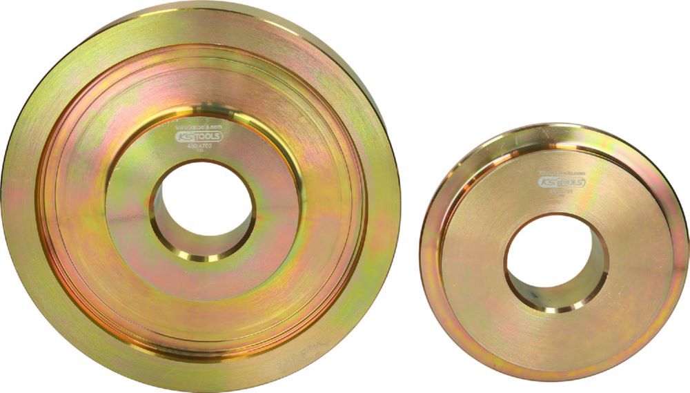 Produktbild KS Tools Spannaufnahme Satz für Trommeldrehbank Durchmesser 50 mm 2 teilig