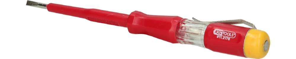 KS Tools Spannungsprüfer mit Schutzisolierung 100 - 500 V Gesamtlänge 140 mm Produktbild KS Tools Spannungsprüfer mit Schutzisolierung 100 - 500 V Gesamtlänge 140 mm bild 5