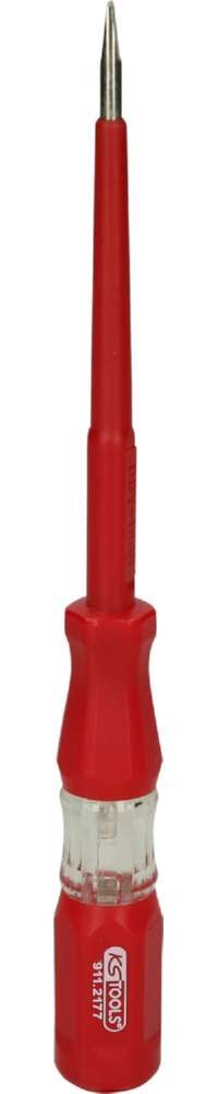 KS Tools Spannungsprüfer mit Schutzisolierung 100 - 500 V Gesamtlänge 180 mm Produktbild KS Tools Spannungsprüfer mit Schutzisolierung 100 - 500 V Gesamtlänge 180 mm