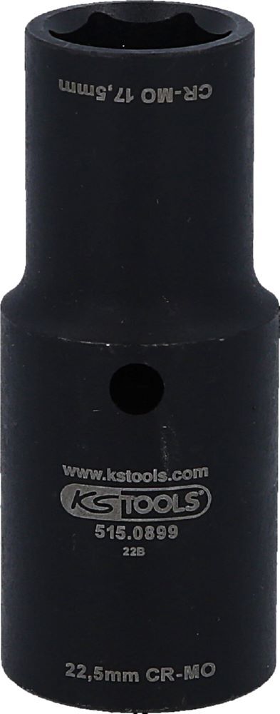 Produktbild 1/2" Spezial-Alu-Felgen 2 in 1 Kraft-Stecknuss, 17,5 / 22,5 mm bild 2