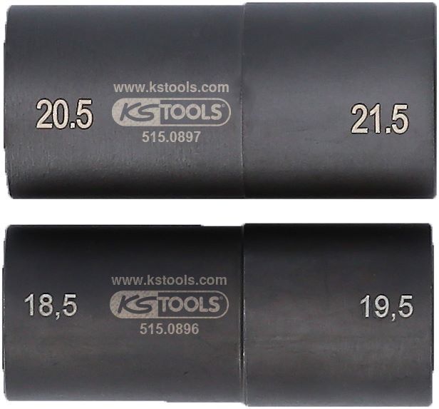 Produktbild 1/2" Spezial-Alu-Felgen-Kraft-Stecknuss-Satz für Ford, 18,5 / 19,5 / 20,5 / 21,5 bild 3