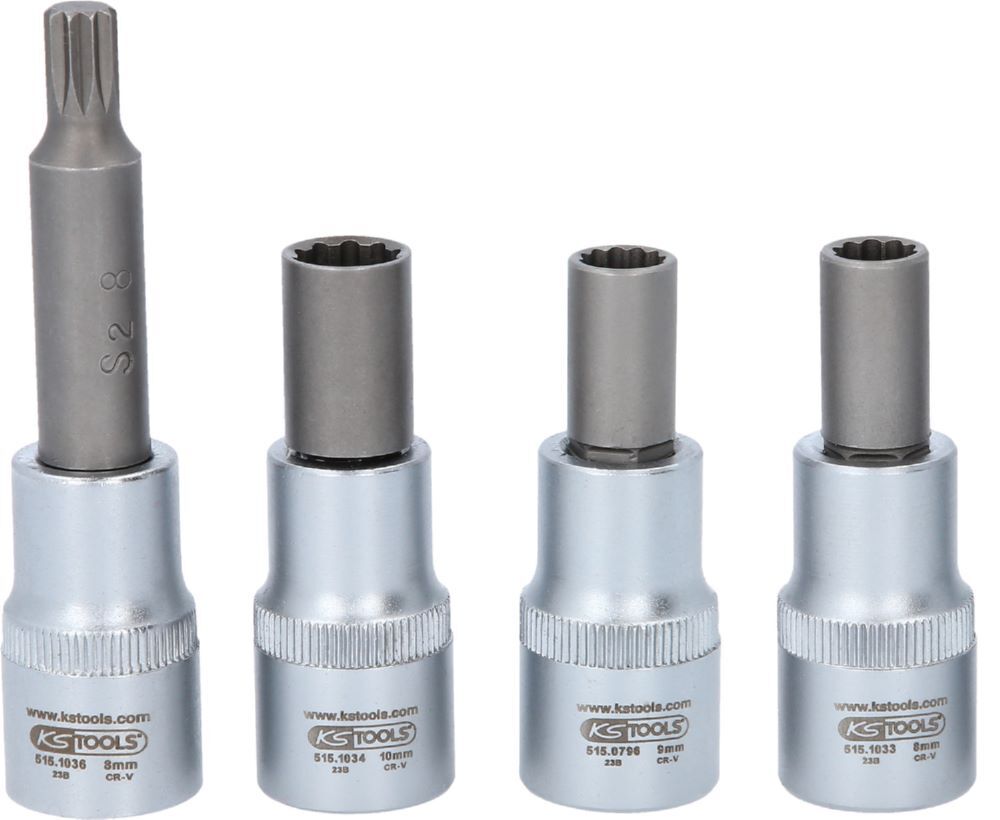 Produktbild OZ Spezial-Alu-Felgen-Stecknuss-Satz für mehrteilige OZ-Felgen, 4-tlg bild 4