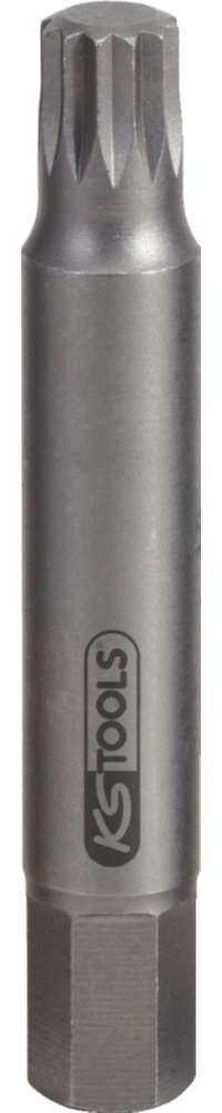 KS Tools Spezial-Bit Vielzahn Profilgrösse M10 Gesamtlänge 75 mm Produktbild KS Tools Spezial-Bit Vielzahn Profilgrösse M10 Gesamtlänge 75 mm