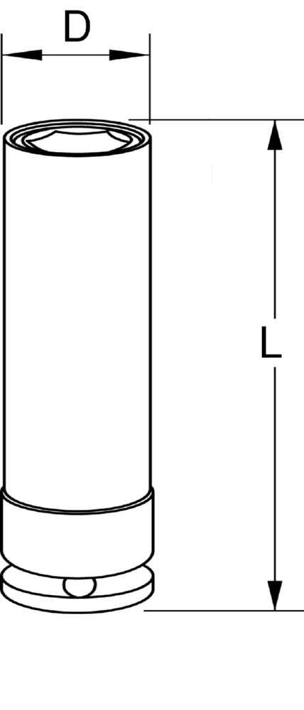KS Tools 1/2 Zoll Spezial Gelenkwellen Kraft Stecknuss Durchmesser 40,5 mm Produktbild KS Tools 1/2 Zoll Spezial Gelenkwellen Kraft Stecknuss Durchmesser 40,5 mm bild 7