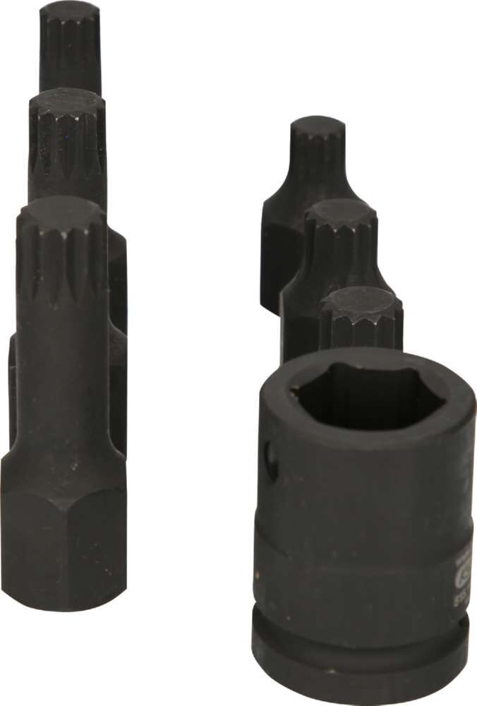 KS Tools 1/2 Zoll Spezial Kraft Bit Stecknuss Satz Vielzahn 7 Teile M14 - M18 KS Tools 1/2 Zoll Spezial Kraft Bit Stecknuss Satz Vielzahn 7 Teile M14 - M18