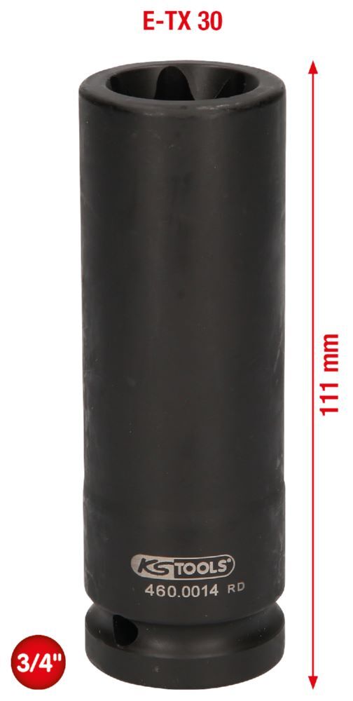 Produktbild KS Tools Spezial Stecknuss für Mercedes E30 111 mm lang