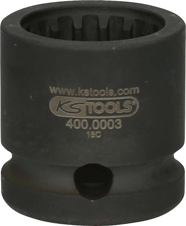 KS Tools 1/2 Zoll Spezial Stecknuss mit Sonderprofil phosphatiert Länge 30 mm Produktbild KS Tools 1/2 Zoll Spezial Stecknuss mit Sonderprofil phosphatiert Länge 30 mm bild 5