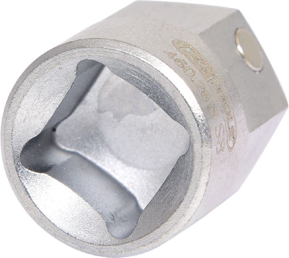 Produktbild KS Tools Spezialeinsatz 4 kant mit Magnet 8 mm für SAF und Knorr Sättel