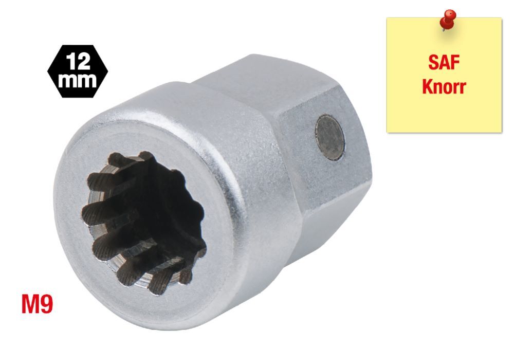 Produktbild Spezialeinsatz Vielzahn M9 mit Magnet, für SAF und Knorr Sättel bild 2