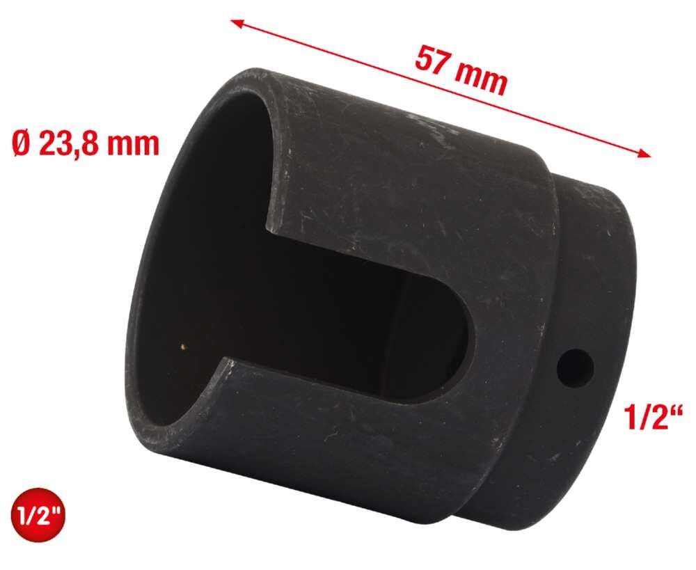 KS Tools 1/2 Zoll Spurstangenkopf Stecknuss Länge 57 mm Innen Durchmesser 23,8 mm Produktbild KS Tools 1/2 Zoll Spurstangenkopf Stecknuss Länge 57 mm Innen Durchmesser 23,8 mm bild 14