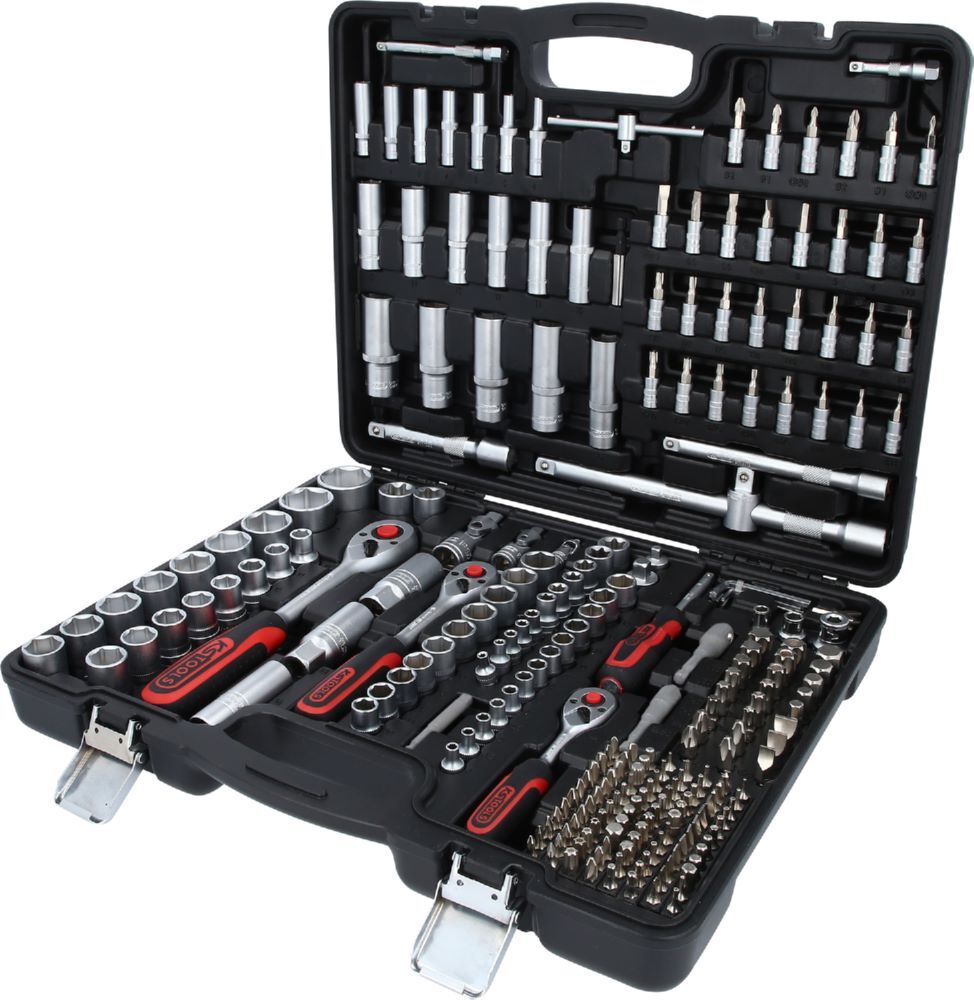 Produktbild 1/4"+3/8"+1/2" Steckschlüssel-Satz, 255-tlg bild 1