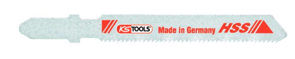 KS Tools Stichsägeblatt HSS Länge 75mm Zahnabstand 0,9mm T118A 5er Pack KS Tools Stichsägeblatt HSS Länge 75mm Zahnabstand 0,9mm T118A 5er Pack