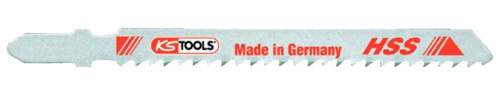 KS Tools Stichsägeblatt HSS Länge 100mm Zahnabstand 3mm T127D 5er Pack Produktbild KS Tools Stichsägeblatt HSS Länge 100mm Zahnabstand 3mm T127D 5er Pack