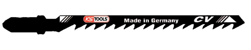 KS Tools Stichsägeblatt Kurvenschnitt CV Länge 100mm Zahnabstand 4mm 5er Pack Produktbild KS Tools Stichsägeblatt Kurvenschnitt CV Länge 100mm Zahnabstand 4mm 5er Pack