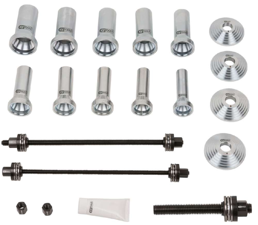KS Tools Stufen Druckhülsen Satz 22 Teile Produktbild KS Tools Stufen Druckhülsen Satz 22 Teile bild 2