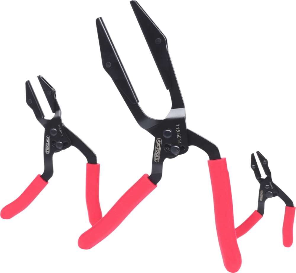 KS Tools Schlauchabklemm Zangensat stufenlos abgewinkelt 3 Teile Produktbild KS Tools Schlauchabklemm Zangensat stufenlos abgewinkelt 3 Teile bild 3