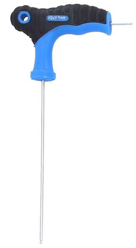 Brilliant Tools Kugelkopf Innensechskant Winkelstiftschlüssel 2,0 x 100 mm T Griff Produktbild Brilliant Tools Kugelkopf Innensechskant Winkelstiftschlüssel 2,0 x 100 mm T Griff