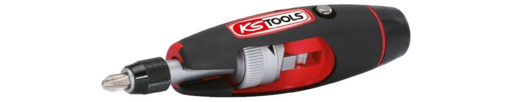 KS Tools Ratschen Bit Schraubendrehersatz T-Griff 1/4 Zoll 7 Teile KS Tools Ratschen Bit Schraubendrehersatz T-Griff 1/4 Zoll 7 Teile