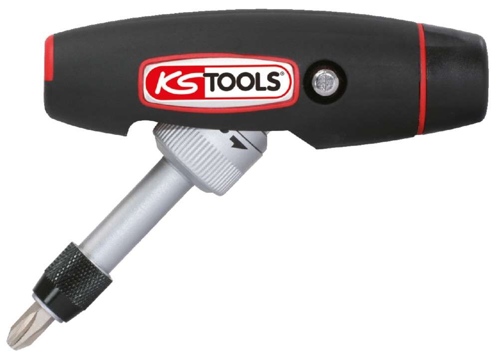 KS Tools Ratschen Bit Schraubendrehersatz T-Griff 1/4 Zoll 7 Teile KS Tools Ratschen Bit Schraubendrehersatz T-Griff 1/4 Zoll 7 Teile