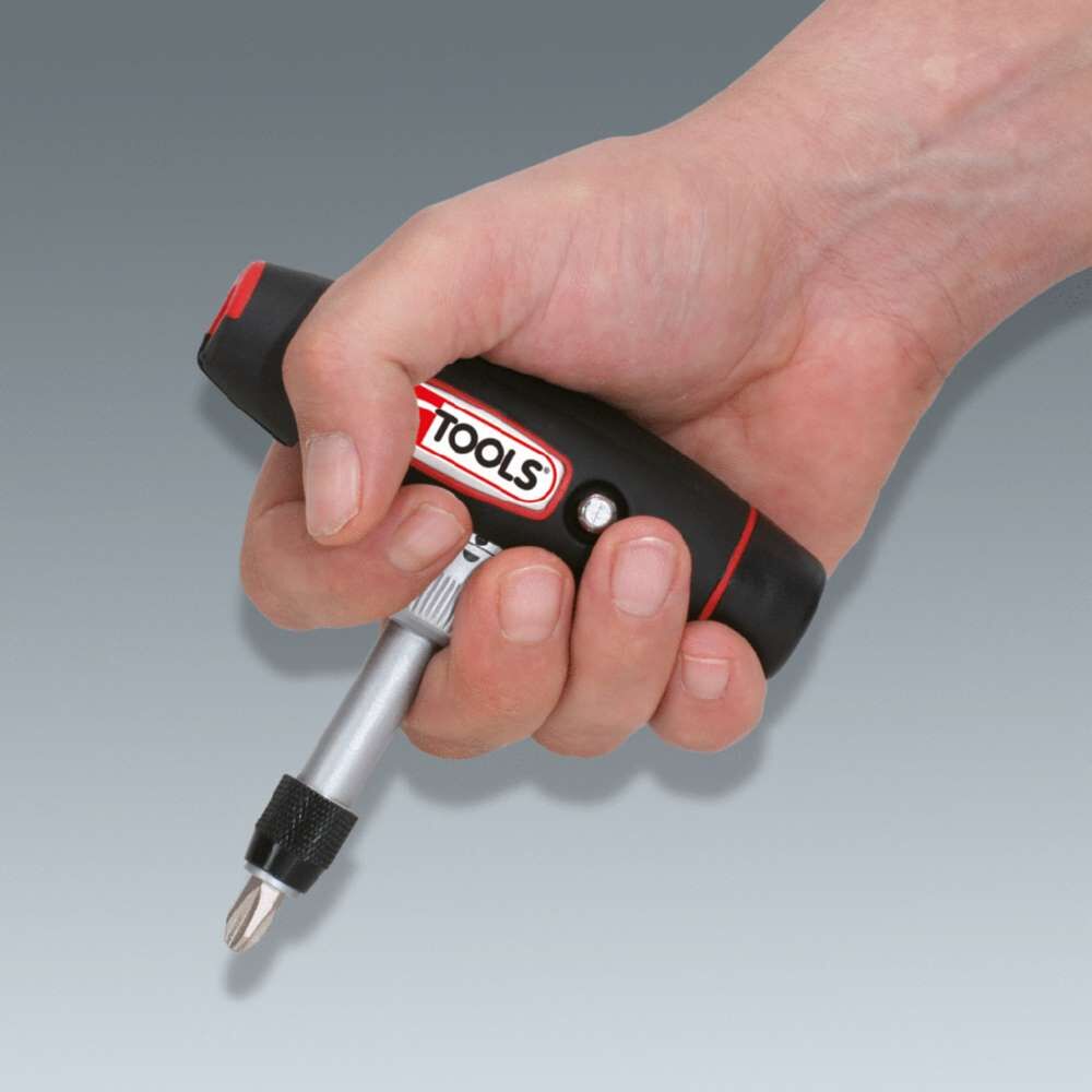 KS Tools Ratschen Bit Schraubendrehersatz T-Griff 1/4 Zoll 7 Teile KS Tools Ratschen Bit Schraubendrehersatz T-Griff 1/4 Zoll 7 Teile