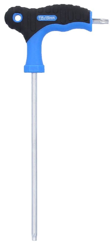 Brilliant Tools Winkelstiftschlüssel Torx mit Stirnlochbohrung T25 x 150 mm T Griff Brilliant Tools Winkelstiftschlüssel Torx mit Stirnlochbohrung T25 x 150 mm T Griff
