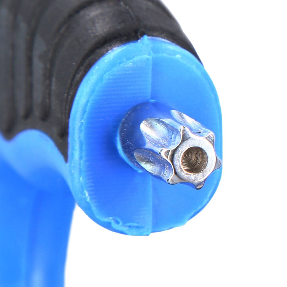 Brilliant Tools Winkelstiftschlüssel Torx mit Stirnlochbohrung T40 x 150 mm T Griff Produktbild Brilliant Tools Winkelstiftschlüssel Torx mit Stirnlochbohrung T40 x 150 mm T Griff bild 6