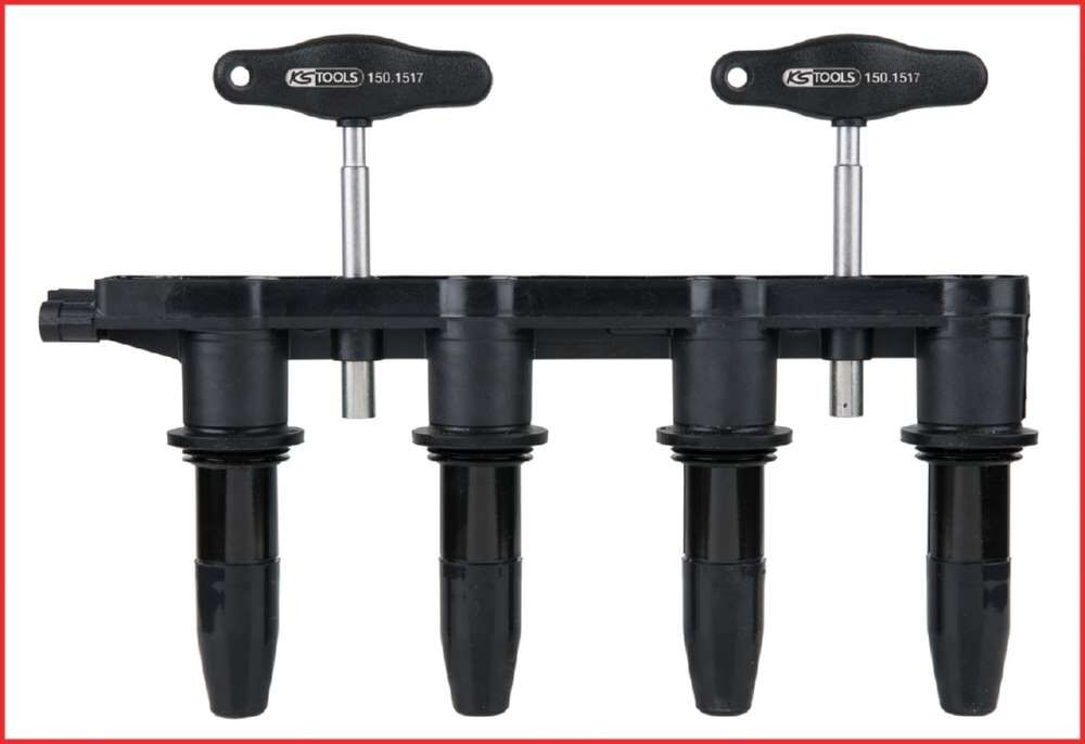 KS Tools T-Griff Zündspulen Abzieher Satz für VAG und Opel Motoren 7 Teile KS Tools T-Griff Zündspulen Abzieher Satz für VAG und Opel Motoren 7 Teile