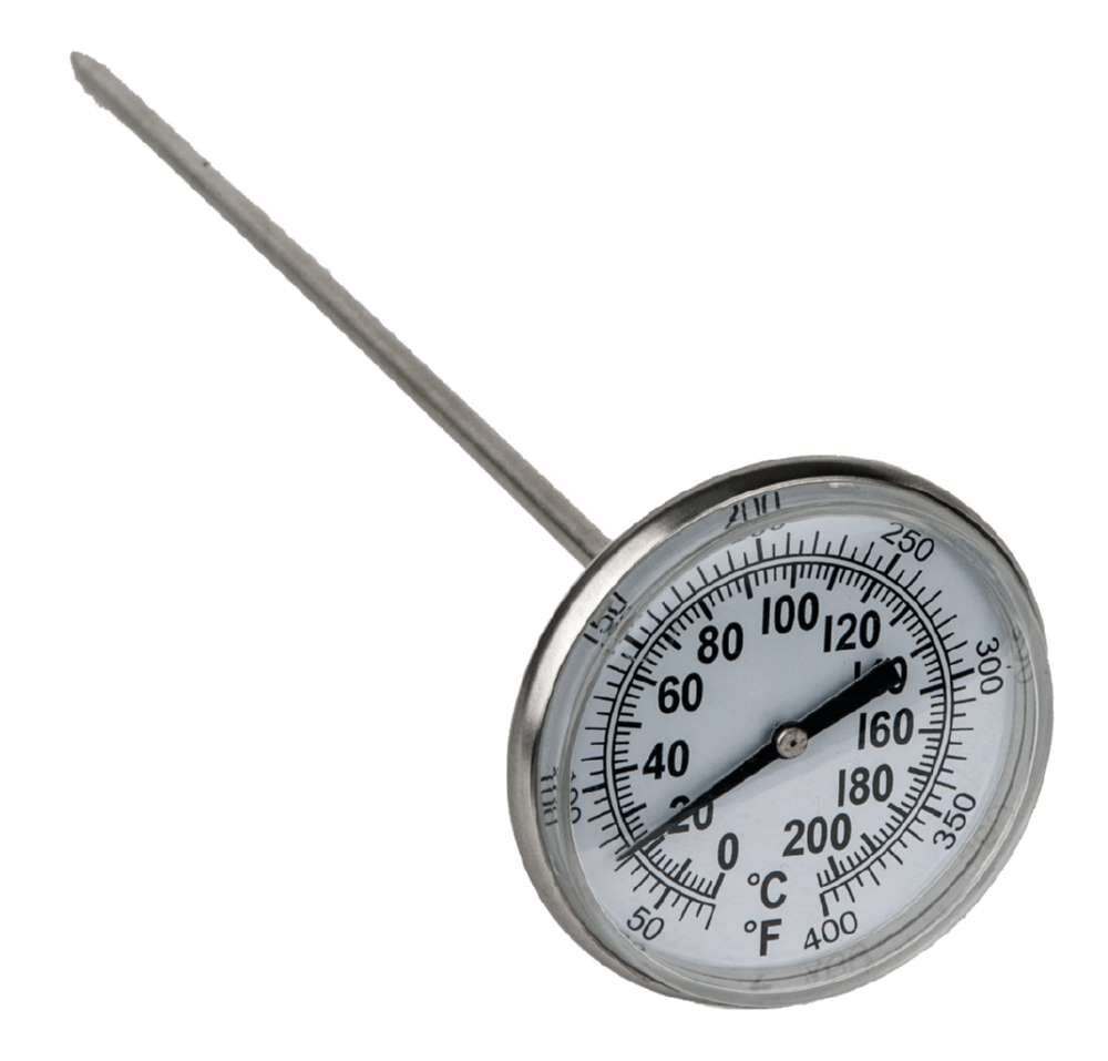 KS Tools Thermometer 0 bis 200°C 0 bis 400°F Länge 210mm Produktbild KS Tools Thermometer 0 bis 200°C 0 bis 400°F Länge 210mm