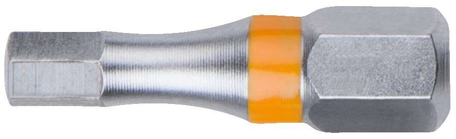 KS Tools 1/4 Zoll TORSIONpower Bit Innen Sechskant Länge 25mm Profilgröße 4mm Produktbild KS Tools 1/4 Zoll TORSIONpower Bit Innen Sechskant Länge 25mm Profilgröße 4mm