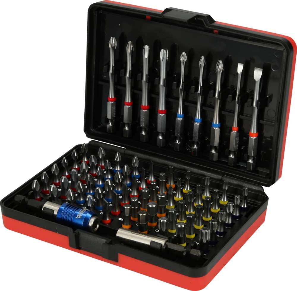 KS Tools 1/4 Zoll TORSIONpower Bit Box 71 teilig Produktbild KS Tools 1/4 Zoll TORSIONpower Bit Box 71 teilig