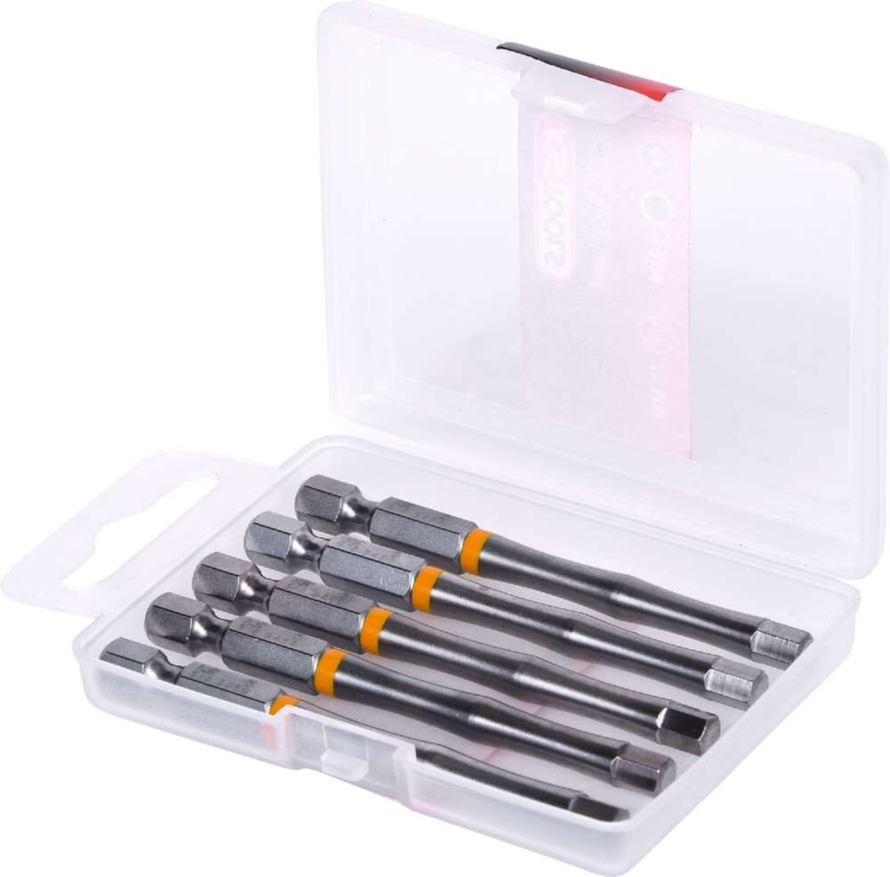 KS Tools 1/4 Zoll TORSIONpower Bit Innensechskant Länge 75mm Profil 5mm 5er Pack Produktbild KS Tools 1/4 Zoll TORSIONpower Bit Innensechskant Länge 75mm Profil 5mm 5er Pack