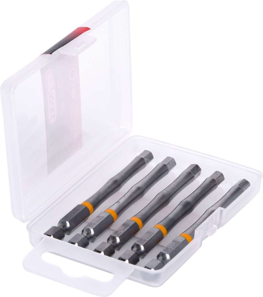 KS Tools 1/4 Zoll TORSIONpower Bit Innensechskant Länge 75mm Profil 5mm 5er Pack Produktbild KS Tools 1/4 Zoll TORSIONpower Bit Innensechskant Länge 75mm Profil 5mm 5er Pack bild 6